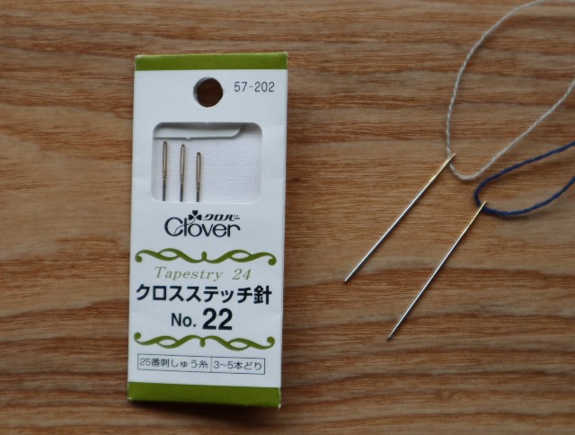 Clover クロスステッチ針No.22の写真