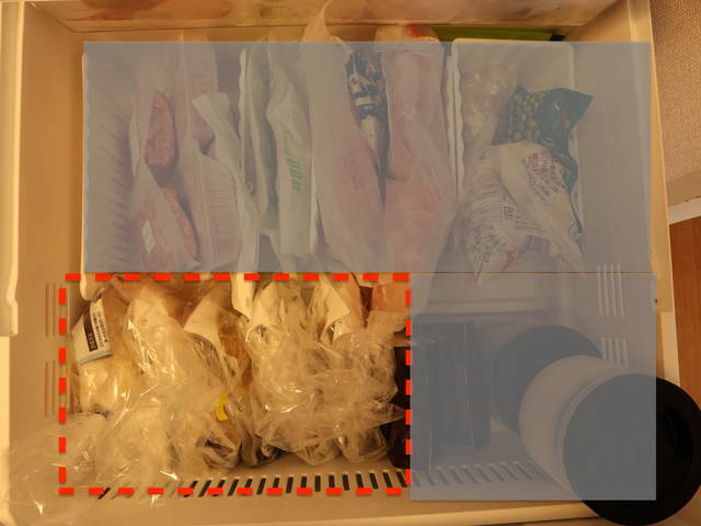 共働き・ご飯作りたくない・わんまいるを冷蔵庫に入れた写真