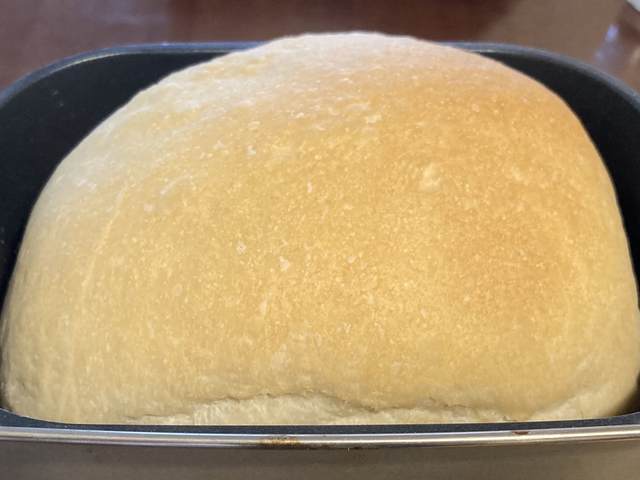ホームベーカリーで作る無添加食パンレシピ　焼き上がりの写真５